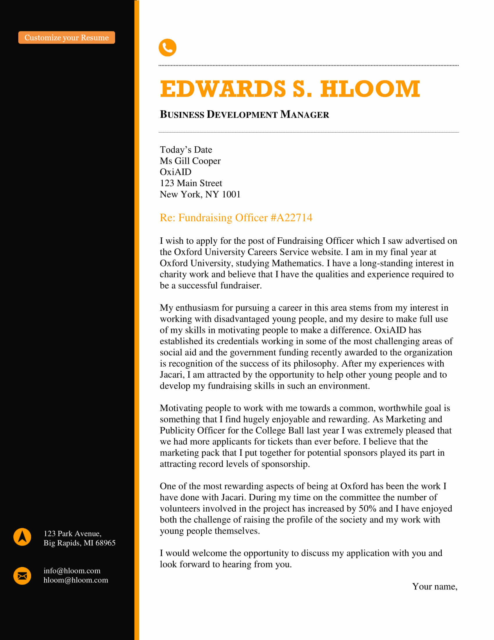 Black and Orange Black and Orange